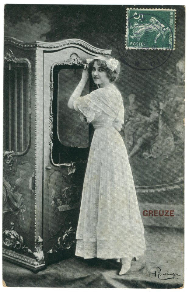 GREUZE, Lilian Lorraine. Photo Reutlinger
