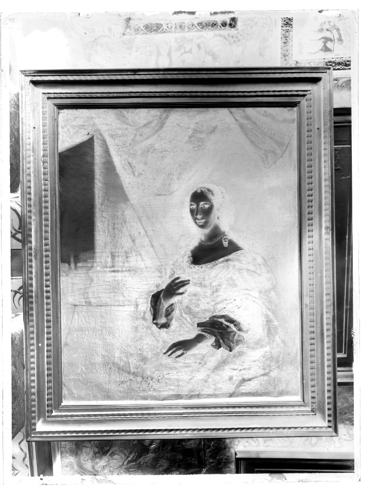 Grevinnan Anna Margareta von Haugwitz , 1622- 73. G. m. greve Karl Gustav Wrangel - Skoklosters slott - 77312-negative