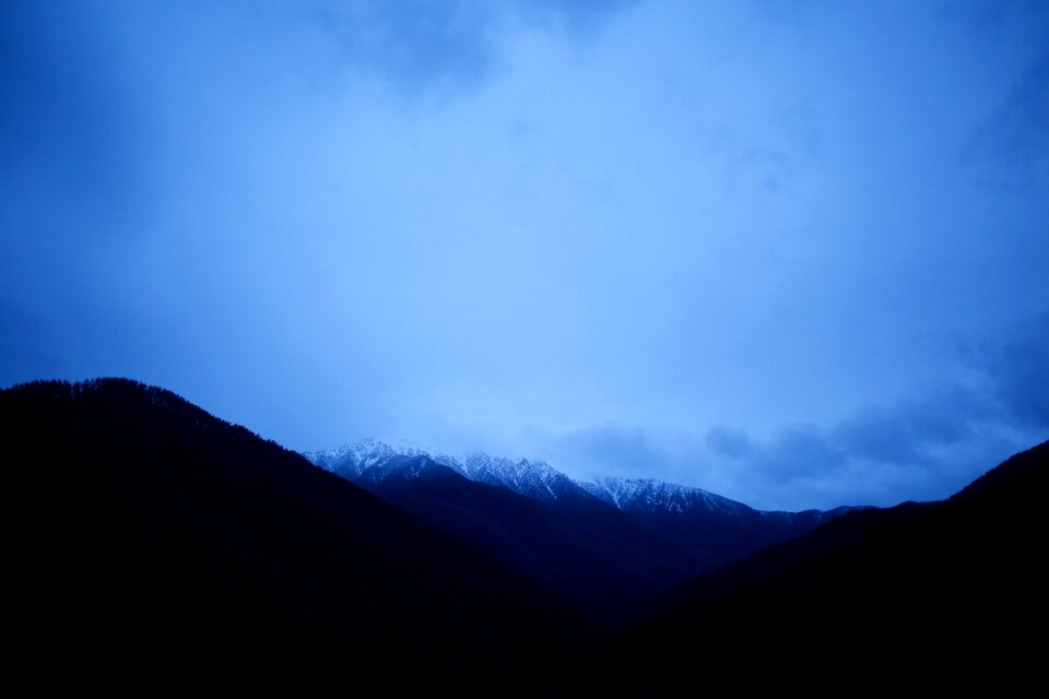 Blue sky clouds