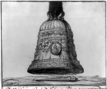 Grigor'ev's bell of 1655 showing the portrait of Patriarch Nikon LCCN2002716107