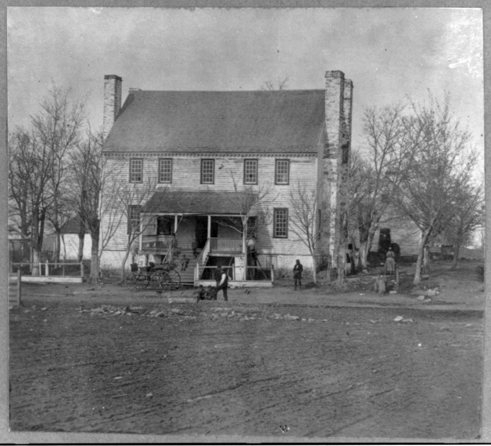 Grigsby House, Centreville, Va. Headquarters of Gen. Johnston, CSA. March 1862 LCCN2007682332