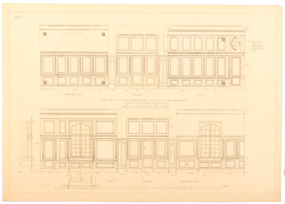 Grevens rum och arkivet, Hallwylska palatset - Hallwylska museet - 101113