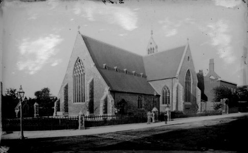 Greyfriars Church, Reading, c. 1875 photo