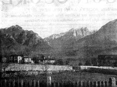 Grigna settentrionale vista da Mandello, ante 1910 - Archivio Meraviglioso ICM BC1911n38f2