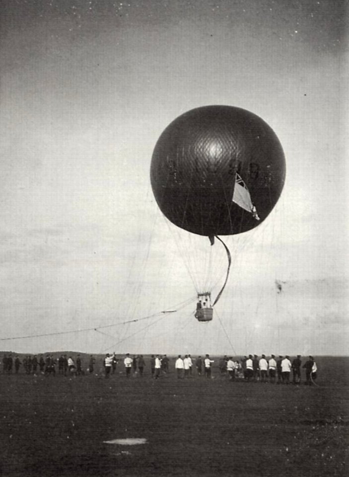 Gribov, M.N. - Aufstieg eines Fesselballons (Zeno Fotografie)