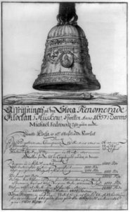 Grigor'ev's bell of 1655 showing the portrait of Patriarch Nikon LCCN2002716108