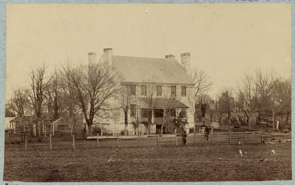 Grigsby's house, Centreville, Va. Gen. Jos. E. Johnston's headquarters after battle of Bull Run LCCN2014646182