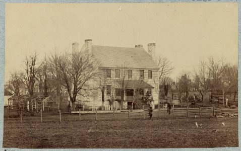 Grigsby's house, Centreville, Va. Gen. Jos. E. Johnston's headquarters after battle of Bull Run LCCN2014646182