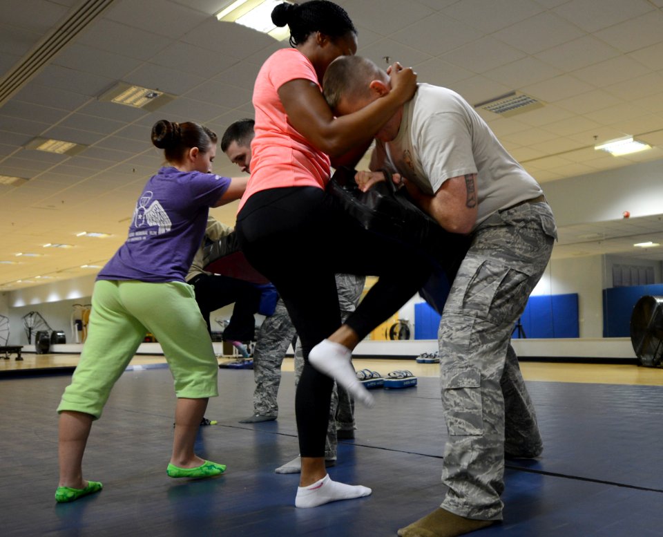 Groin-kick techniques