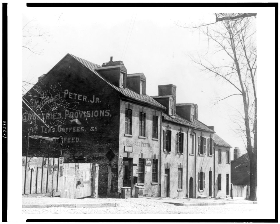 Grocery store of Michael Peter, Jr., 1047 Thomas Jefferson Street, N.W., Washington, D.C. LCCN93503143