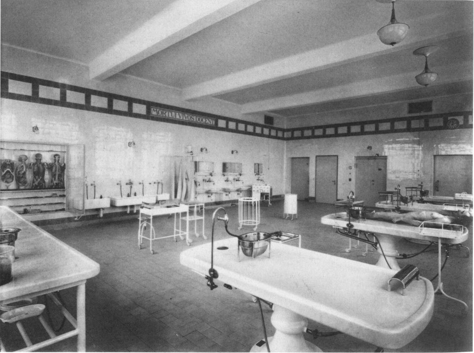 Grosser Seziersaal St Georg Leipzig 1913