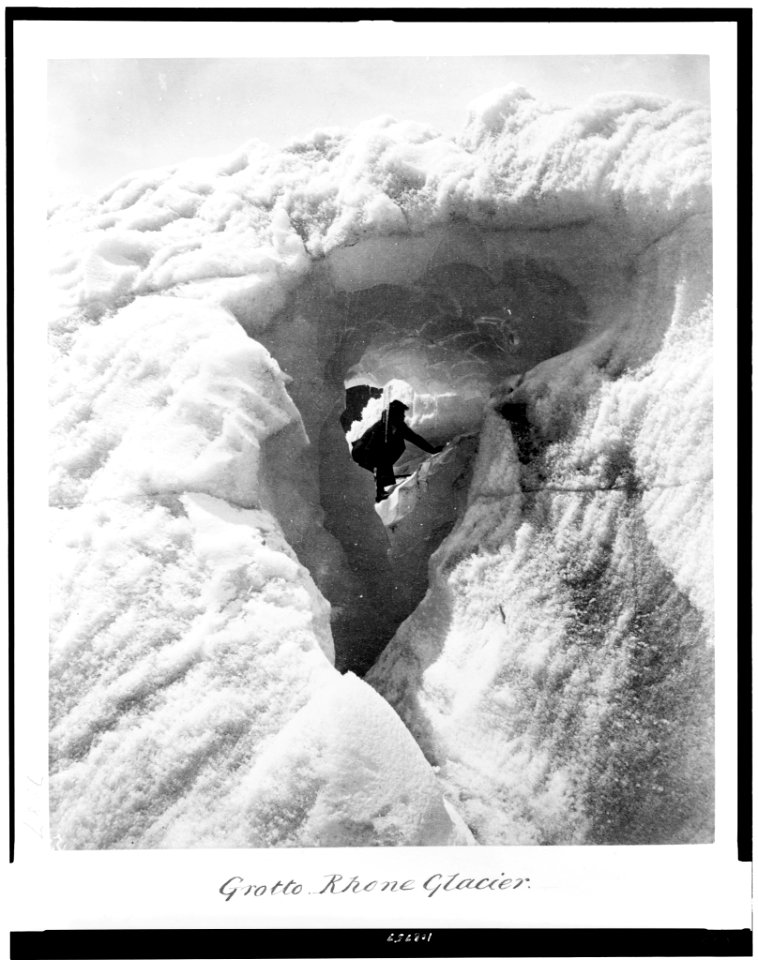 Grotto. Rhone Glacier LCCN94514109