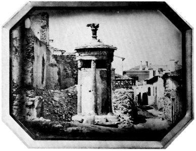 Gros, Jean Baptiste Louis, Baron - Lysicrates Denkmal, Athen (Zeno Fotografie)