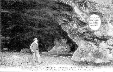 Grotte de Sare Grotte de Pêna Plata