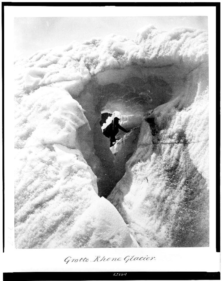 Grotto. Rhone Glacier LCCN94514109