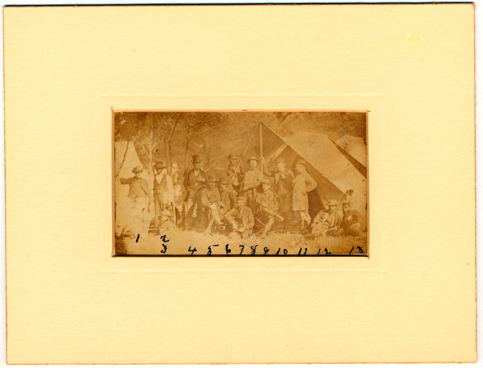 Group at Secret Service headquarters at Antietam, Maryland LCCN2006680258