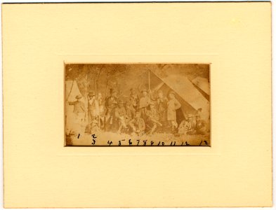 Group at Secret Service headquarters at Antietam, Maryland LCCN2006680258
