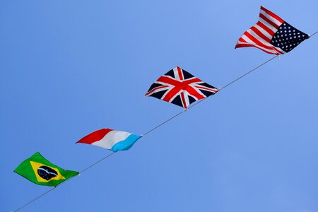 Blue sky usa america