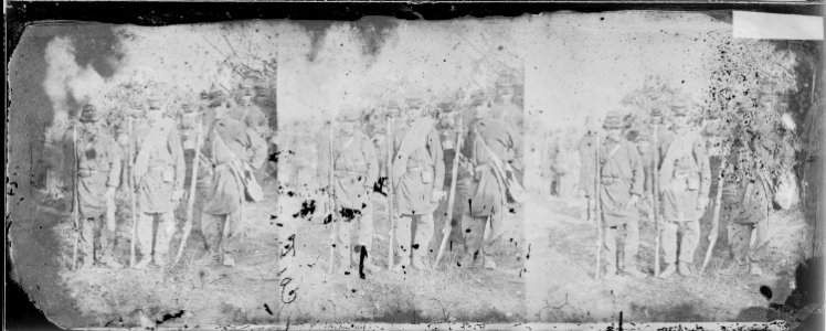 Group of Company F, 4th Michigan Infantry - NARA - 529508