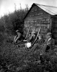 Group of fowlers resting YORYM-S29