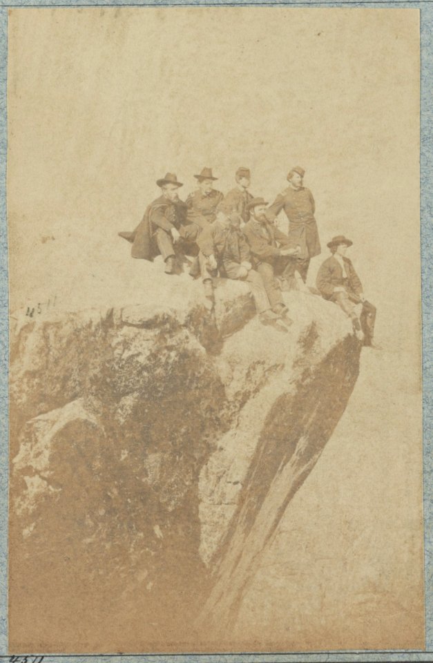 Group of officers on Lookout Mountain LCCN2014646009