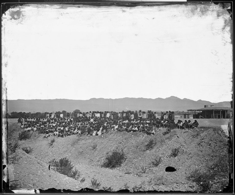 GROUP OF MOHAVE INDIANS, ARIZONA - NARA - 524280
