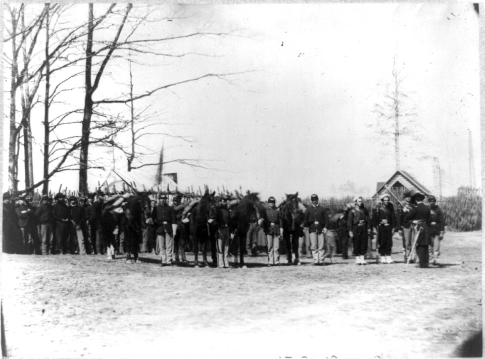 Group of provost guards at headquarters, Army of the Potomac LCCN92515049