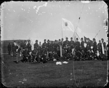 Group of Signal Corps Officers at camp of instructions - NARA - 528840 photo