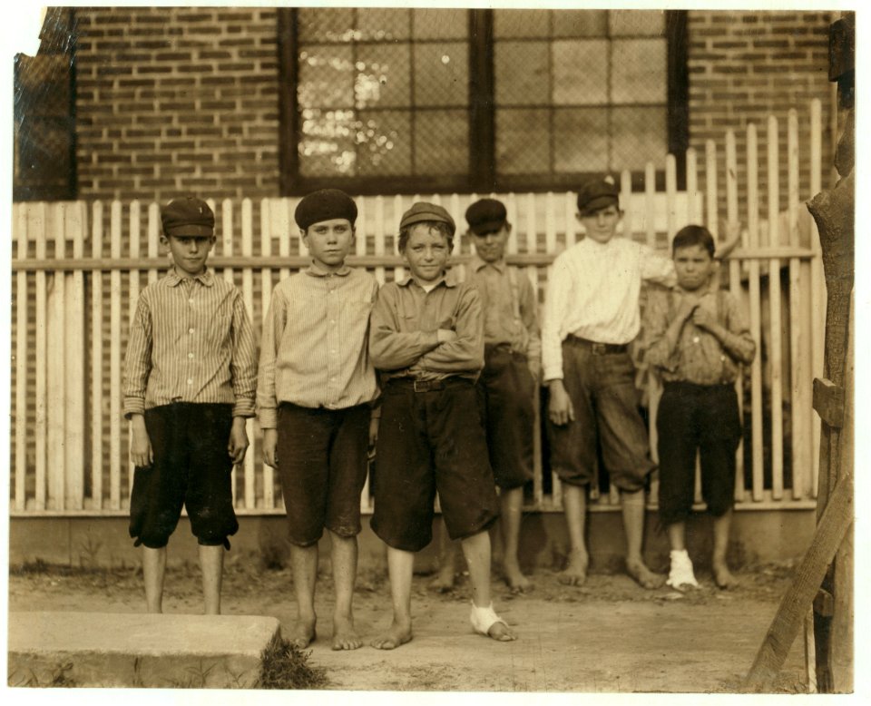 Group of workers in Massey Hosiery Mill, Columbus, Ga. See other photos and labels. LOC nclc.02813