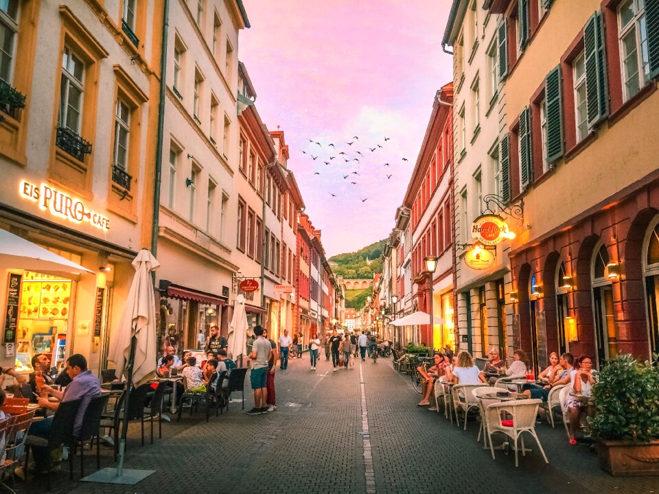 Europe street attraction