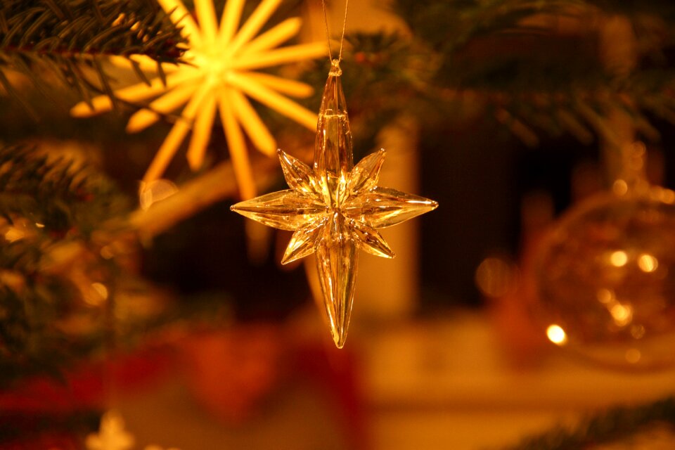 Advent christmas decoration star