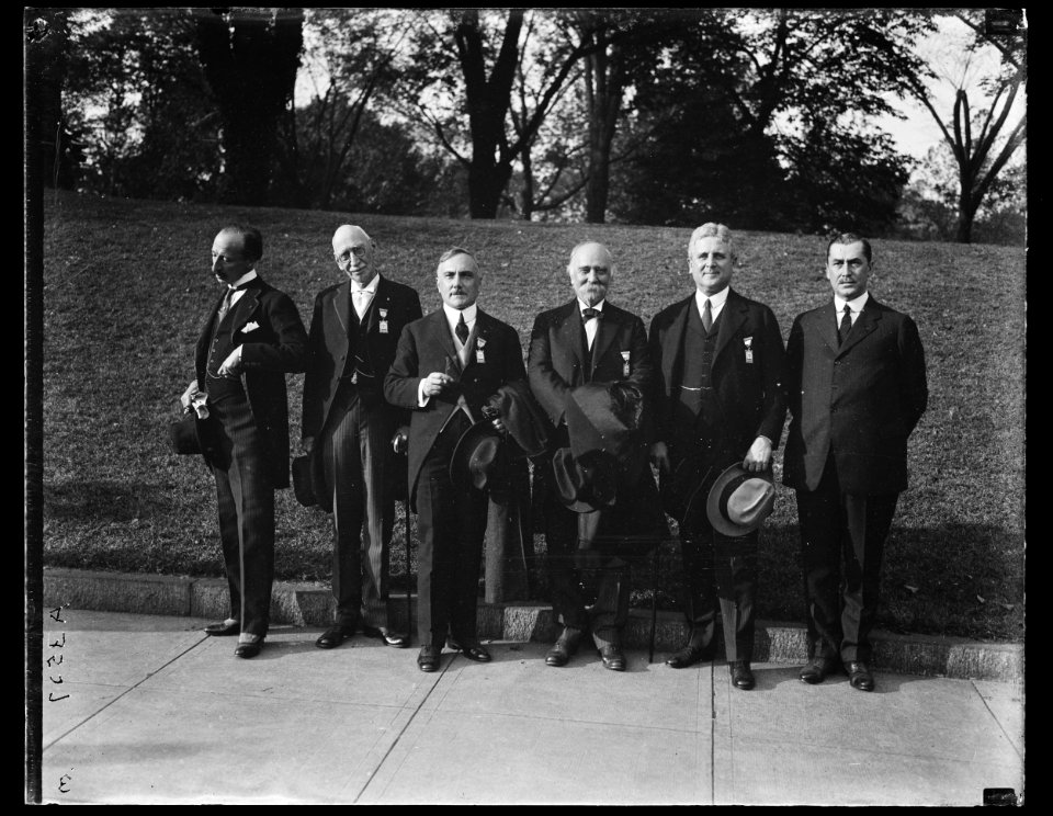 Group; James J. Davis, 2nd from right LCCN2016890823