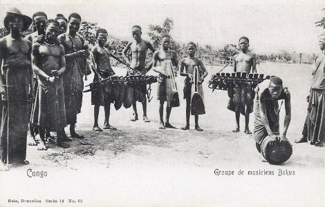 Groupe de musiciens Bakua-Congo