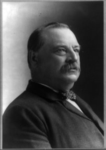 Grover Cleveland, 1837-1908, bust portrait, facing right LCCN2006684519
