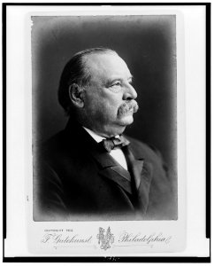 Grover Cleveland, head-and-shoulders portrait, facing right) - F. Gutekunst, Philadelphia LCCN00651299