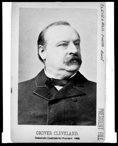 Grover Cleveland, head-and-shoulders portrait, facing right LCCN97508327