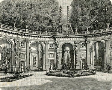 Frascati cascata di Villa Aldobrandini