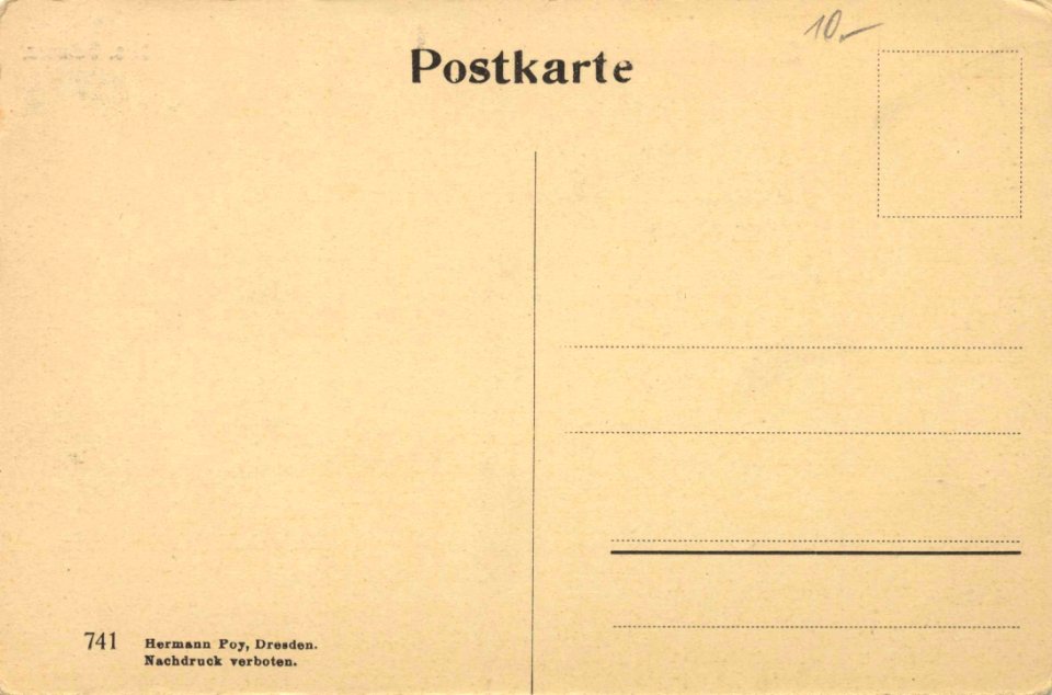 Großer Winterberg (Berg), Sachsen - Gebäudeansicht (back) (Zeno Ansichtskarten)