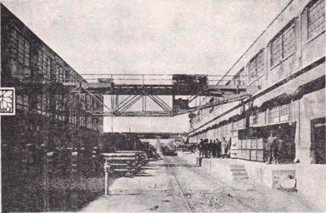 Grua eléctrica Maestranza San Bernardo - Congreso de Ferrocarriles del Estado (1929)