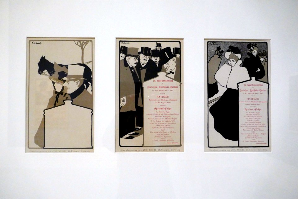François Laskowski-Menus publicitaires-1904