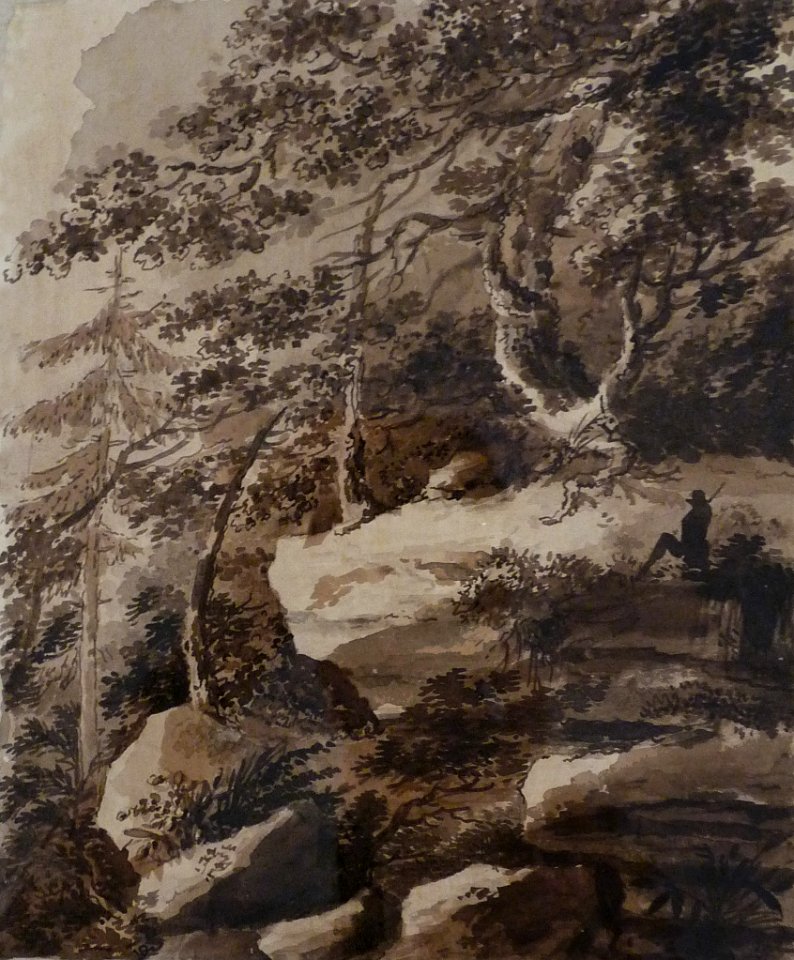 François Walter-Près d'un ruisseau
