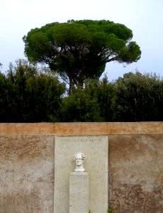 François-René de Chateaubriand memorial - Viale della Trinità dei Monti, Rome, Italy - DSC04536