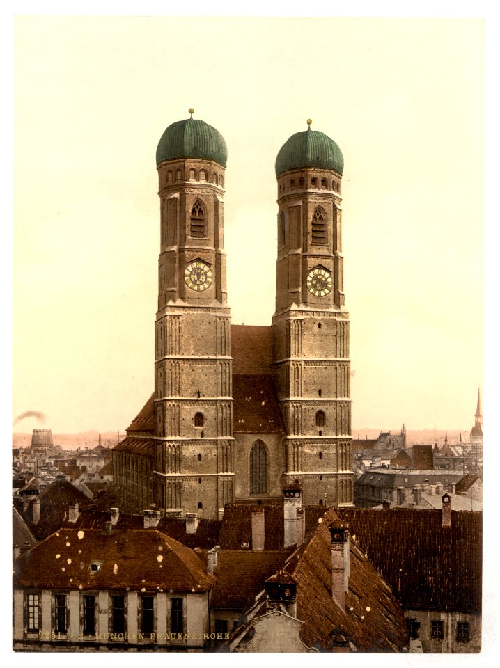 Frauen Church (i.e. Frauenkirche), Munich, Bavaria, Germany-LCCN2002696142 photo