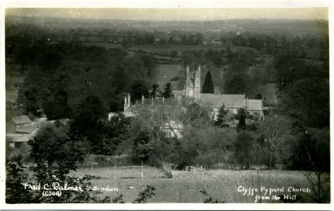 Fred C Palmer Clyffe Pypard church 001