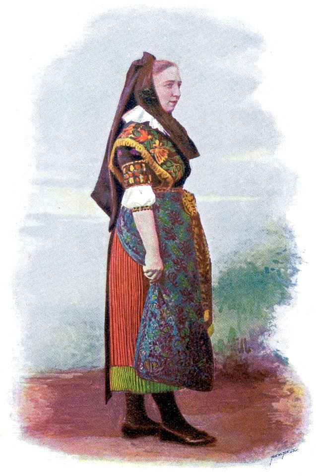 Frauentracht aus Waggum