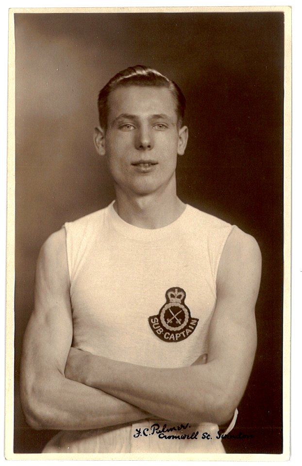 Fred C Palmer portrait of sportsman