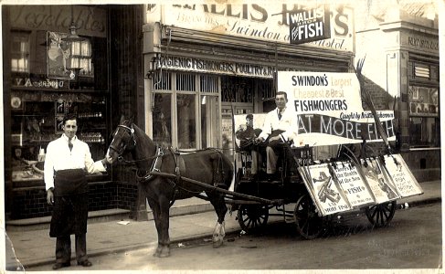 Fred C Palmer Wallis Bros Fishmongers Swindon 002 photo