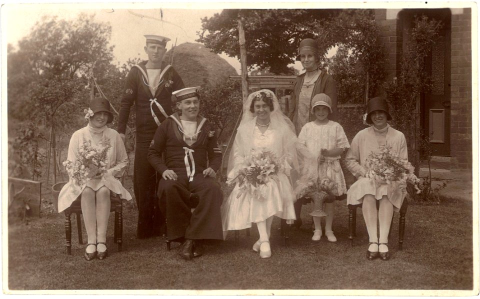Fred C Palmer Campion King wedding Swindon 1929