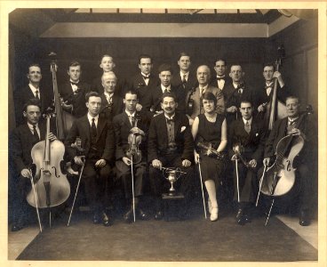 Fred C Palmer GWR Orchestra Swindon ca1922