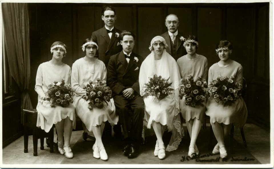 Fred C Palmer Swindon Charlie and Edna wedding 001